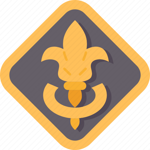Scouts, badge, emblem, uniform, pin icon - Download on Iconfinder