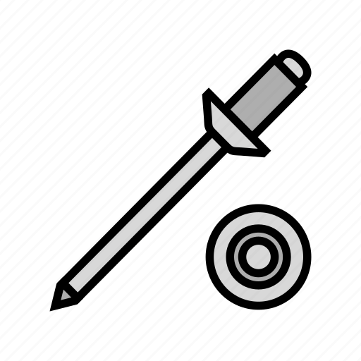 Rivet, screw, bolt, building, accessory, socket icon - Download on Iconfinder