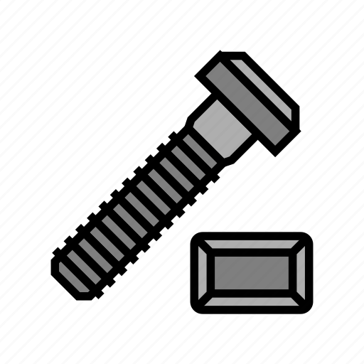 T, slot, bolt, screw, building, accessory, socket icon - Download on Iconfinder
