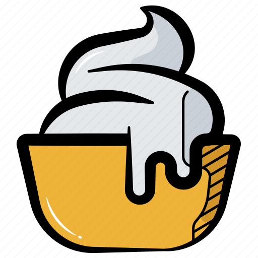 Cream, whipped cream, heavy cream, cooking cream, bakery, pastry icon - Download on Iconfinder