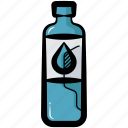 water bottle, bottle, water, drink, plastic bottle