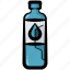 water bottle, bottle, water, drink, plastic bottle 