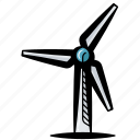 wind turbine, wind energy, wind power, windmill, green energy