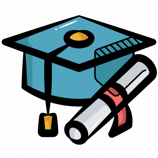Graduation hat, academic cap, graduate cap, mortarboard, graduation icon - Download on Iconfinder