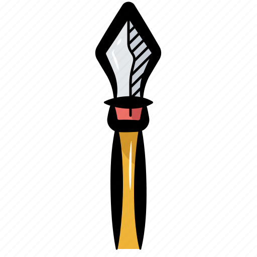 Spear, lance, medieval spear, weapon spear, knight spear icon - Download on Iconfinder