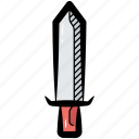 sword, bayonet, blade, weapon, bayonet knife