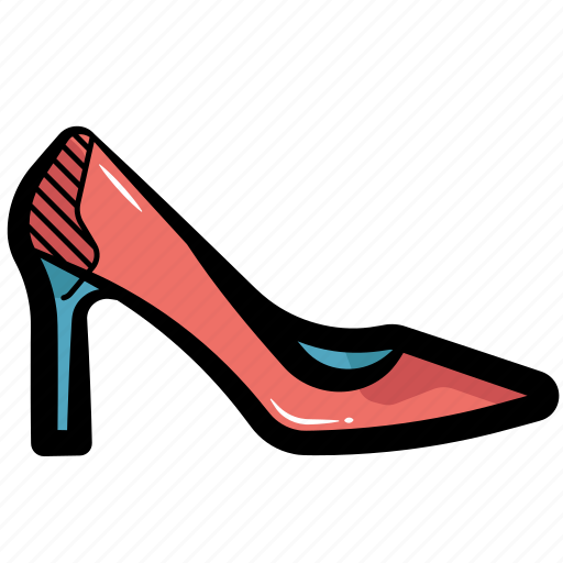 High heel, heels, women shoe, high heel shoe, women footwear icon - Download on Iconfinder