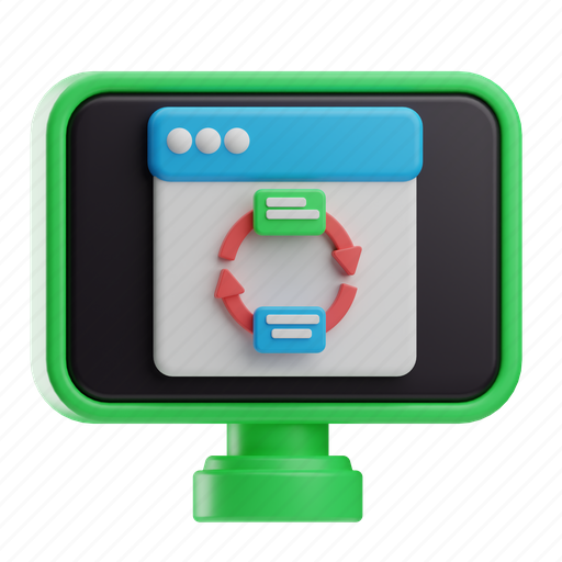Agile, scrum, management, iteration, development, sprint, project management 3D illustration - Download on Iconfinder