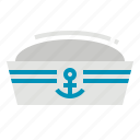 marine, cap, hat, sailor