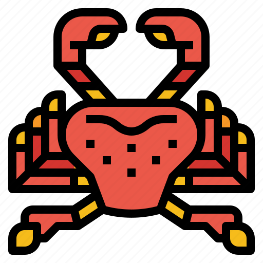 Animal, food, sea, crab icon - Download on Iconfinder