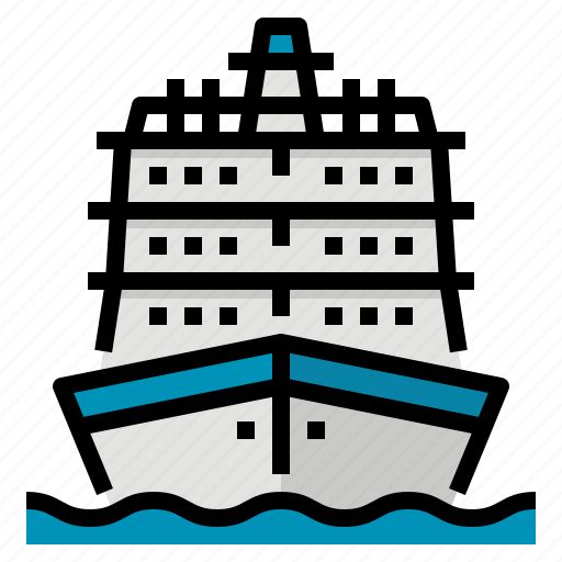 Cruiser, cruise, ship, sea, travel icon - Download on Iconfinder