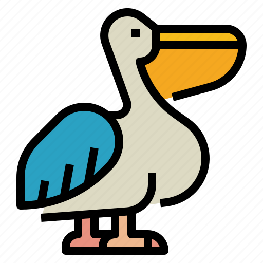 Pelican, animal, ocean, wild, bird icon - Download on Iconfinder