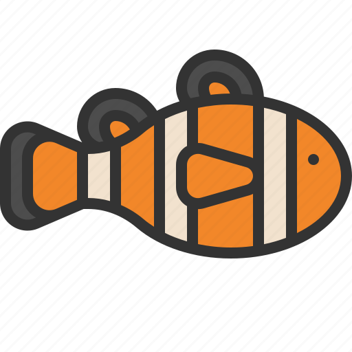 Oceans, fish, sea, animals, clown fish icon - Download on Iconfinder