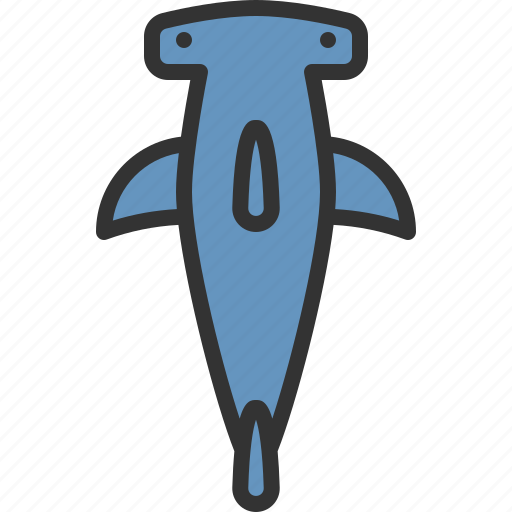 Oceans, hammerhead, shark, sea, animals icon - Download on Iconfinder