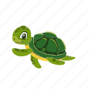turtle, ocean, sea, reptile, tortoise, animal