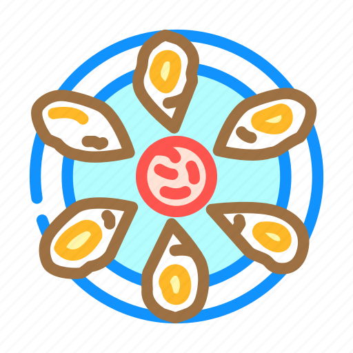 Oyster, bar, sea, cuisine, fish, cook icon - Download on Iconfinder
