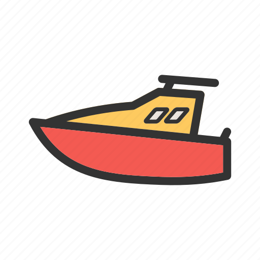 Boat, cruise, motor, ocean, safari, sea, yacht icon - Download on Iconfinder
