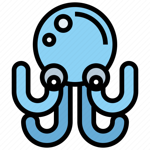 Animals, aquarium, aquatic, life, octopus, sea icon - Download on Iconfinder