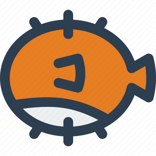 Blowfish, fish, animal, fauna icon - Download on Iconfinder