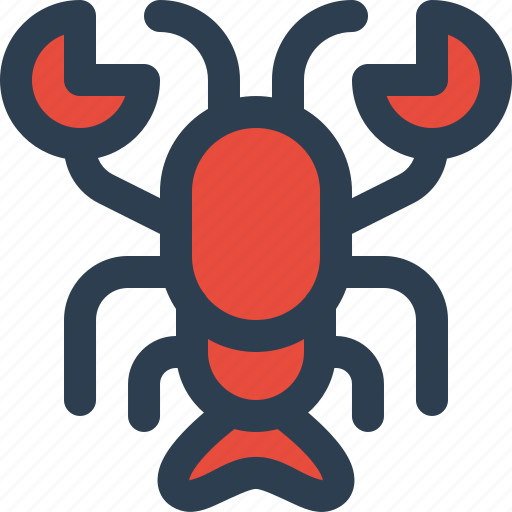 Lobster, crustacea, seafood, animal, fauna icon - Download on Iconfinder