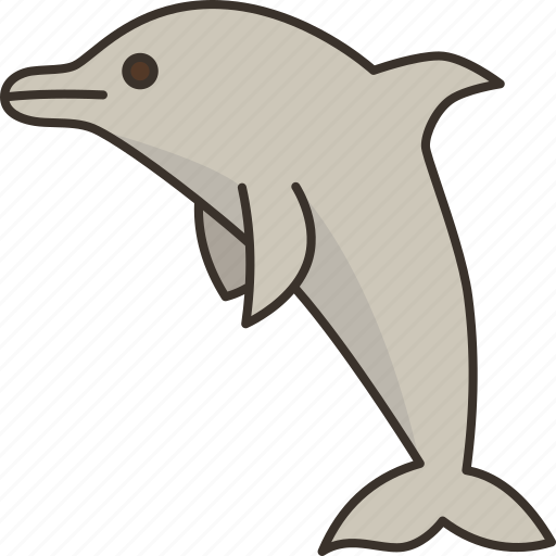 Dolphin, mammal, marine, animals, wildlife icon - Download on Iconfinder