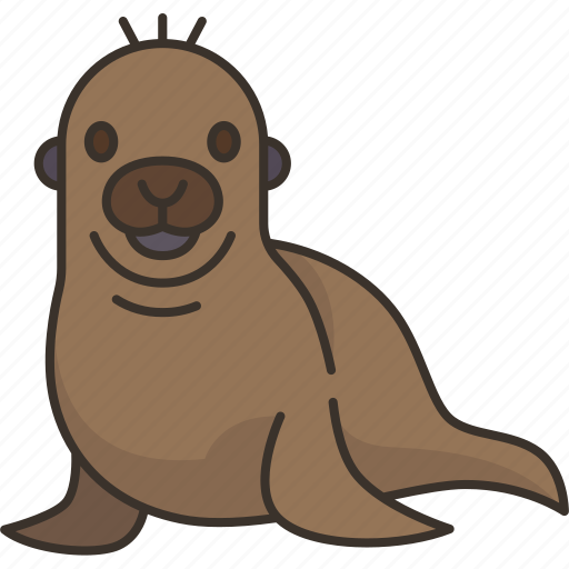 Sealion, seal, marine, mammal, wildlife icon - Download on Iconfinder