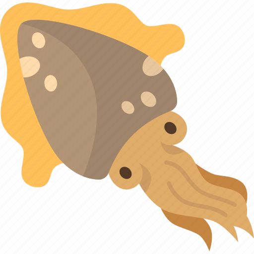 Cuttlefish, cephalopod, underwater, sea, nature icon - Download on Iconfinder