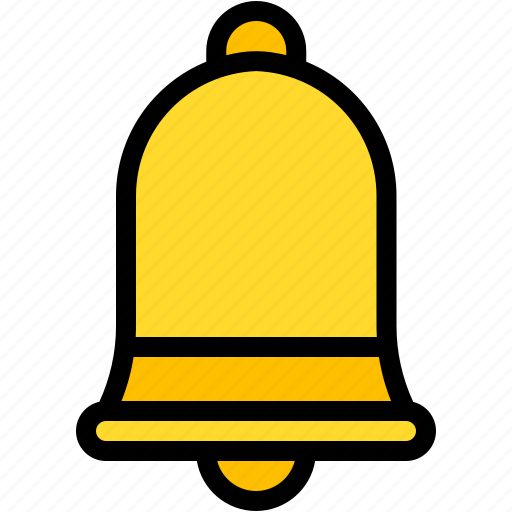 Bell, alarm, alert, notification, interface, music, and icon - Download on Iconfinder