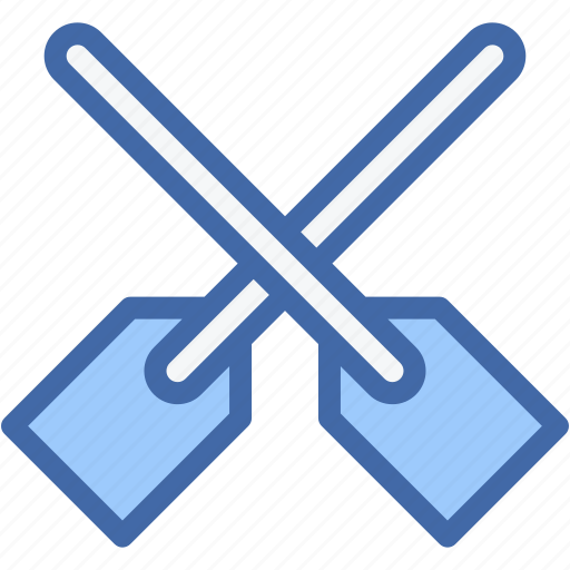 Rowing, paddles, sports, and, competition, tools, utensils icon - Download on Iconfinder