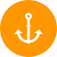 anchor, boat, marine, rope, sea, ship, travel 