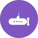 metal, ocean, ship, submarine, travel, weapon