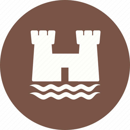 Beach, castle, holiday, sand, sandcastle, summer, sun icon - Download on Iconfinder