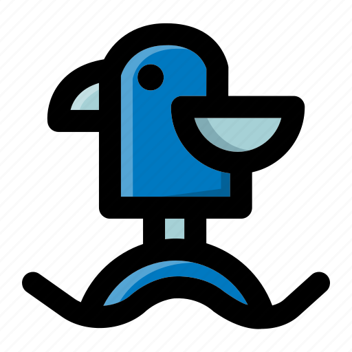 Animal, bird, gull, sea, seabird, seagull, summer icon - Download on Iconfinder