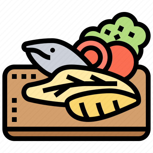 Dinner, fillet, restaurant, steak, trout icon - Download on Iconfinder