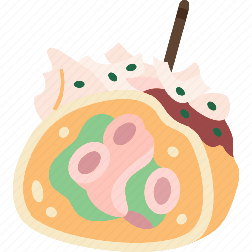 Takoyaki, food, japanese, appetizer, gourmet icon - Download on Iconfinder