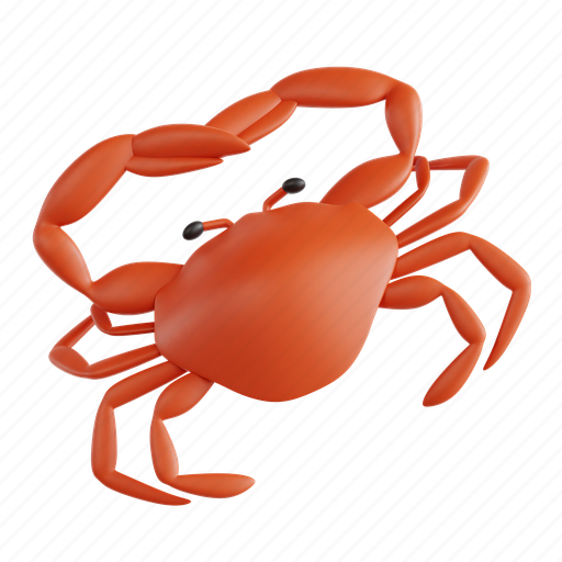 Crab, seafood, crustacean, cuisine, shellfish icon - Download on Iconfinder