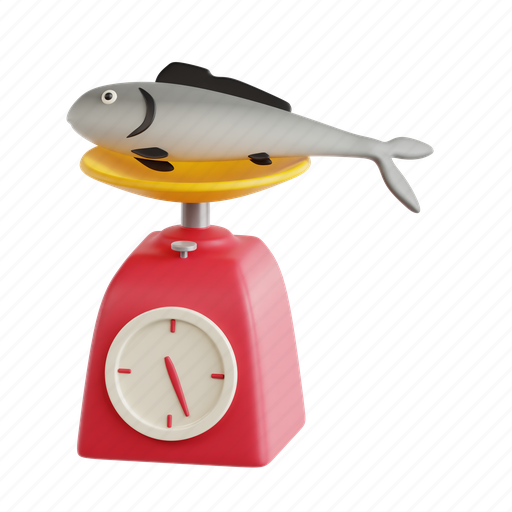 Fish, weighting, scale, weighting scale, measurement, seafood, tool icon - Download on Iconfinder