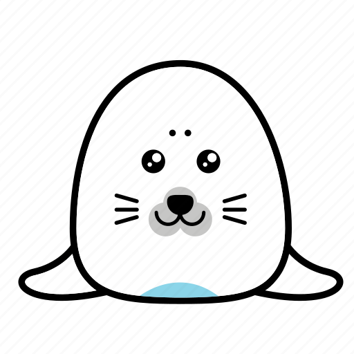 Face, seal, animal, emoticons, expression, sad, smiley icon - Download on Iconfinder