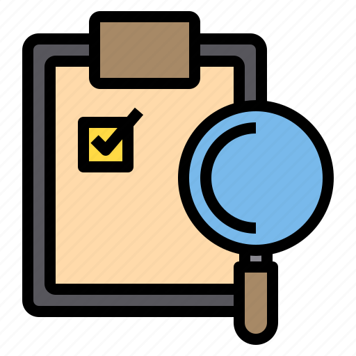 Check, checklist, clipboard, mark, search, tick icon - Download on Iconfinder