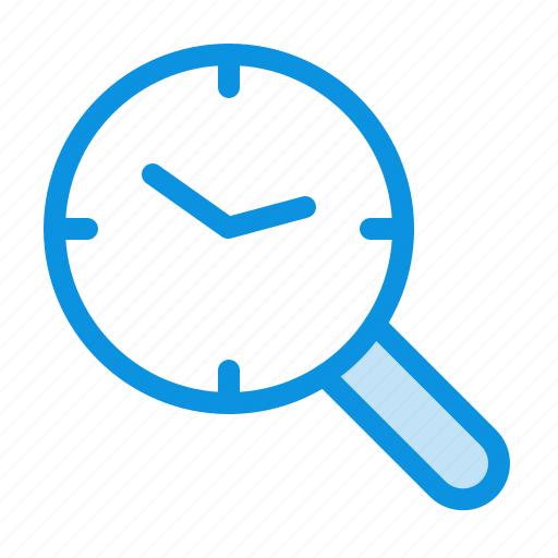 Clock, research, search, watch icon - Download on Iconfinder