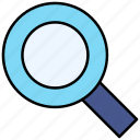 find, glass, magnifying, search, zoom