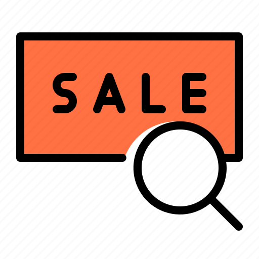 Discount, find, promotion, sale, search, shopping icon - Download on Iconfinder