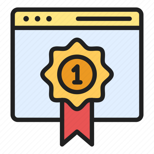 Page rank, quality, badge, award icon - Download on Iconfinder
