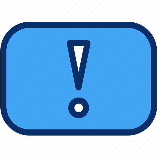 Attention, engine, notice, optimization, search, warning icon - Download on Iconfinder