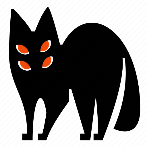 Eyes, black cat, pet, animal, halloween icon - Download on Iconfinder