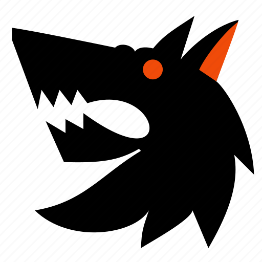 Teeth, hound, dog, wolf, head, animal, halloween icon - Download on Iconfinder
