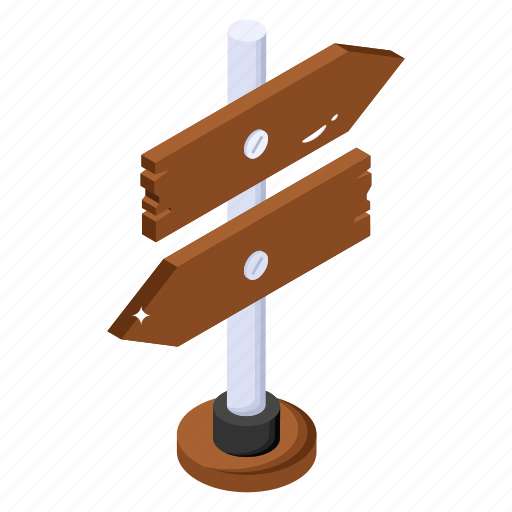Fingerpost, directions, signboard, signage, road sign icon - Download on Iconfinder