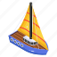 yacht, sailboat, vessel, boat, sail 