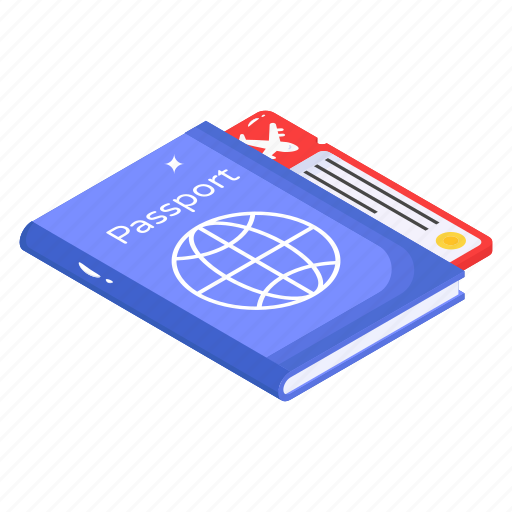 Permit, passport, visa, travel pass, travel documents icon - Download on Iconfinder
