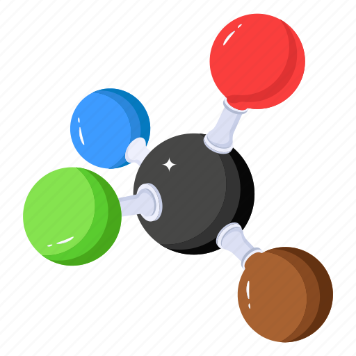 Bonding, molecules, particles, molecular structure, chemical bond icon - Download on Iconfinder